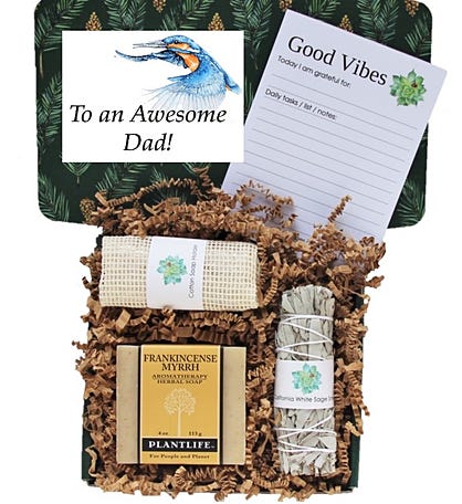 "Awesome Dad" Good Vibes Men's Gift Box